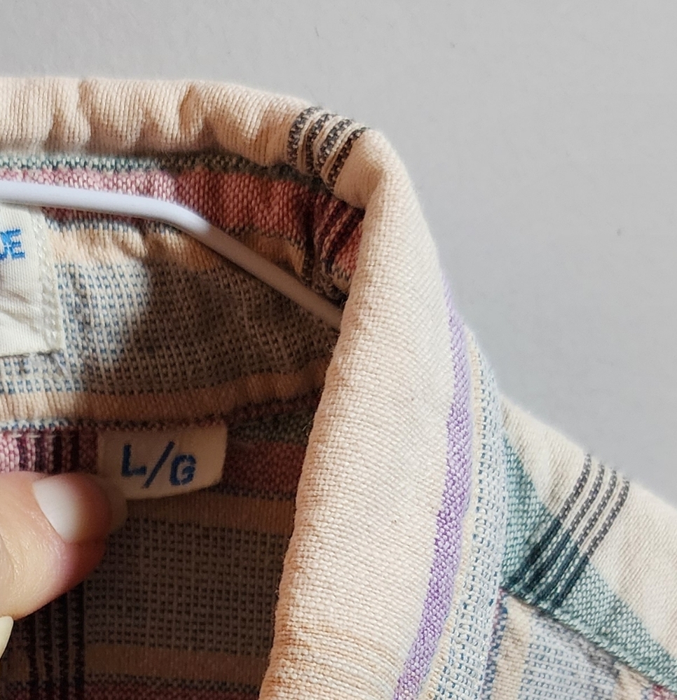 Vintage RIGGINS Special Issue “All Seasons” Cotton Plaid Button Down Shirt - Picture 8 of 12